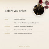 Pyrite Crystal Pen – good to know before you order