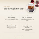 Citrine Water Bottle – sip through the day, how to use and where to keep it