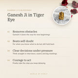 Tiger Eye Ganesh Ji Murti benefits – World of Oorja