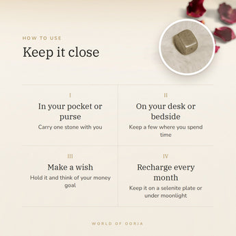 Pyrite Tumble Stones – keep it close, how to use and where to keep it