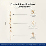 Libra bracelet specifications – gold