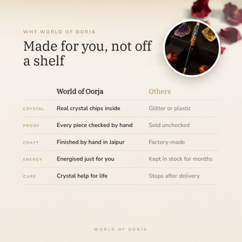 Why World of Oorja – 7 Chakra Crystal Pen
