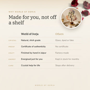 Why World of Oorja – 7 Chakra Crystal Tree