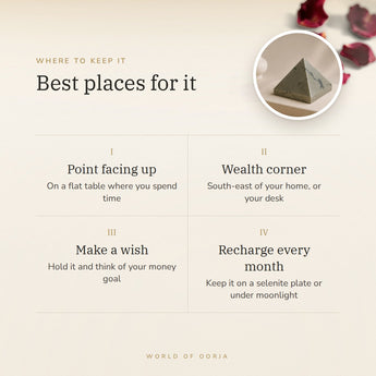 Pyrite Pyramid (India) – best places for it, how to use and where to keep it