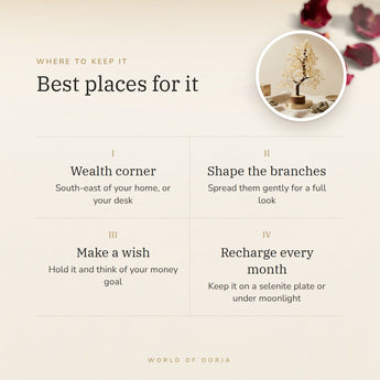 Citrine Crystal Tree – best places for it, how to use and where to keep it