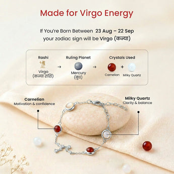 Made for Virgo energy โ rashi, ruling planet and crystals
