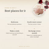 Rose Quartz Swan Pair – best places for it, how to use and where to keep it