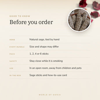 Sage Smudge Sticks – good to know before you order