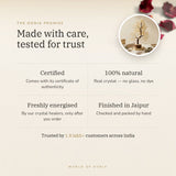 The Oorja promise – Citrine Crystal Tree