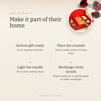 The Divine Abundance Gift Set – make it part of their home, how to use and where to keep it