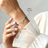 Wearing the Capricorn constellation bracelet – silver