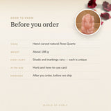 Rose Quartz Ganesh Ji Murti (186 g) – good to know before you order