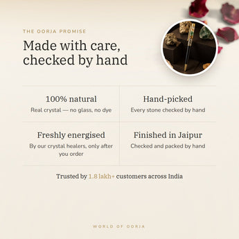 The Oorja promise – Dhan Yog Crystal Pen