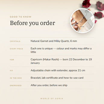 Capricorn constellation bracelet – before you order