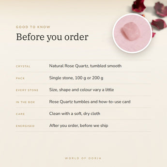 Rose Quartz Tumble Stones – good to know before you order