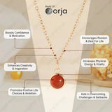 Carnelian Pendant - WorldOfOorja