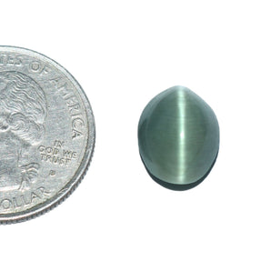 Cats Eye (Lehsunia) (6.80 Carat, 7.41 Ratti) - WorldOfOorja