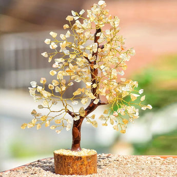 Citrine Crystal Tree - WorldOfOorja