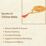 Citrine Mala - WorldOfOorja