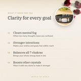 Clear Quartz Leather Bracelet benefits – World of Oorja