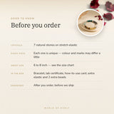 Dhan Yog bracelet – before you order: size, what is in the box, energised after order