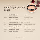 Why World of Oorja – Sagittarius Zodiac Bracelet made for you, finished by hand in Jaipur