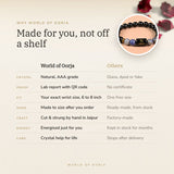 Why World of Oorja – Sagittarius Zodiac Bracelet made for you, finished by hand in Jaipur