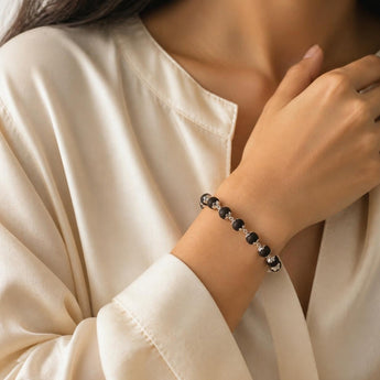 Karungali Bracelet worn by women