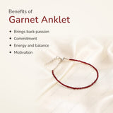 Benefits of Garnet Anklet – World of Oorja