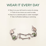 How to wear your Gemini Constellation Bracelet
