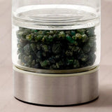 Green Aventurine Crystal Infused Water Bottle - WorldOfOorja