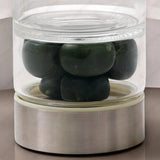 Green Aventurine Crystal Infused Water Bottle - WorldOfOorja