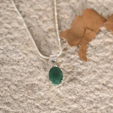 Green Aventurine Pendant - WorldOfOorja