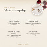 How to wear your Smoky Quartz Ring – daily wear, morning wish, recharge on selenite or moonlight