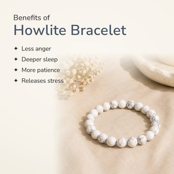 Benefits of Howlite Bracelet – World of Oorja