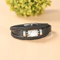Howlite Leather Bracelet – image 1