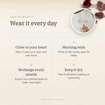 How to wear your Raw Citrine Pendant – daily wear, morning wish, recharge on selenite or moonlight
