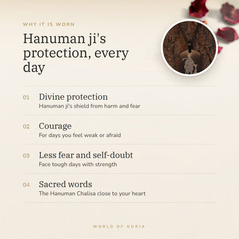 Black Hanuman Chalisa Protection Pendant benefits – World of Oorja