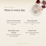 How to wear your Fluorite Pencil Pendant – daily wear, morning wish, recharge on selenite or moonlight