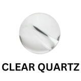 Clear Quartz bead