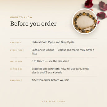Double Power Money Attraction Bracelet – before you order: size, what is in the box, energised after order
