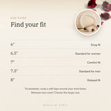 Pregnancy Bracelet size guide – 6 to 8 inch