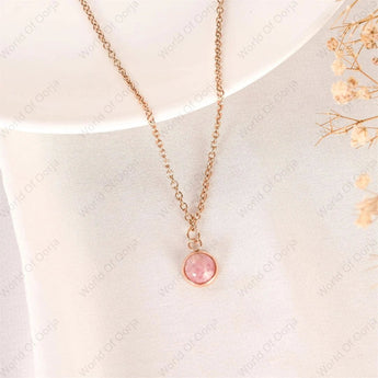Kunzite Pendant - WorldOfOorja