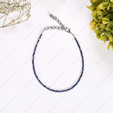 Lapis Lazuli Anklet - WorldOfOorja