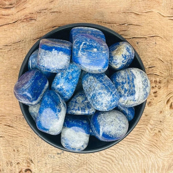 Lapis Lazuli Tumble Stones - WorldOfOorja