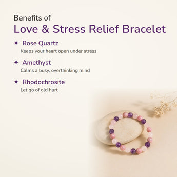 Benefits of Love & Stress Relief Bracelet – World of Oorja