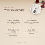 How to wear your Labradorite Pendant – daily wear, morning wish, recharge on selenite or moonlight