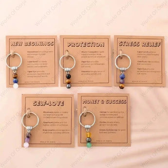 Manifestation keychains - WorldOfOorja