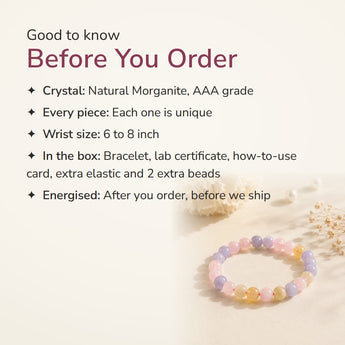 Morganite Bracelet ā good to know before you order