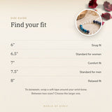 Weight Loss Bracelet size guide – 6 to 8 inch
